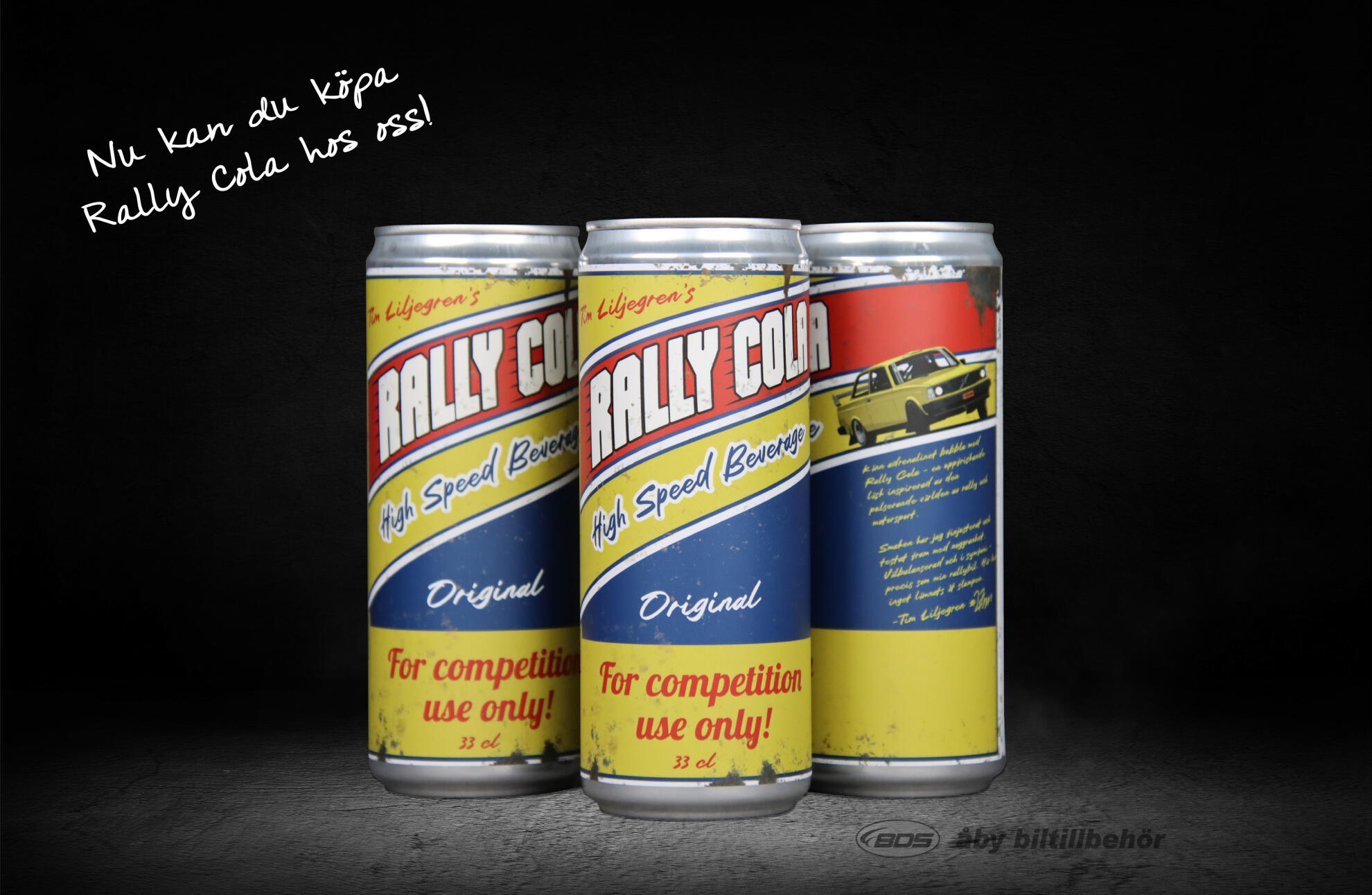 Rally Cola av Tim Liljegren